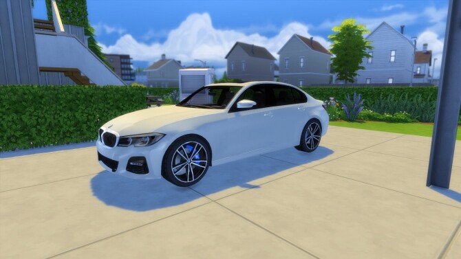 Sims 4 BMW 3 Series M Sport at LorySims