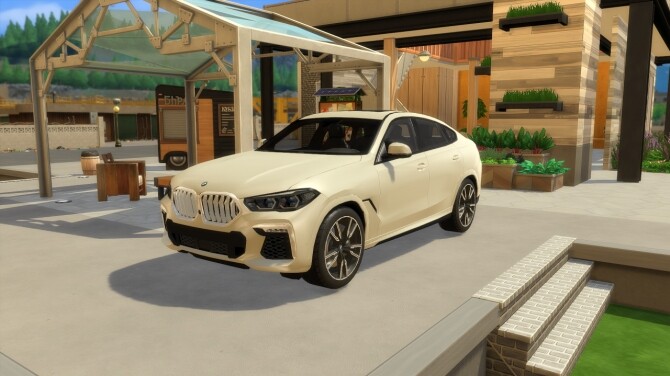 Sims 4 BMW X6 at LorySims