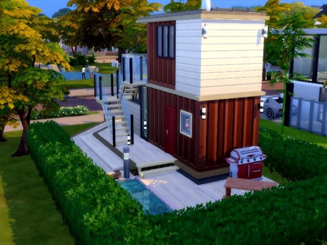 Sims 4 Eco tiny Living by GenkaiHaretsu at TSR