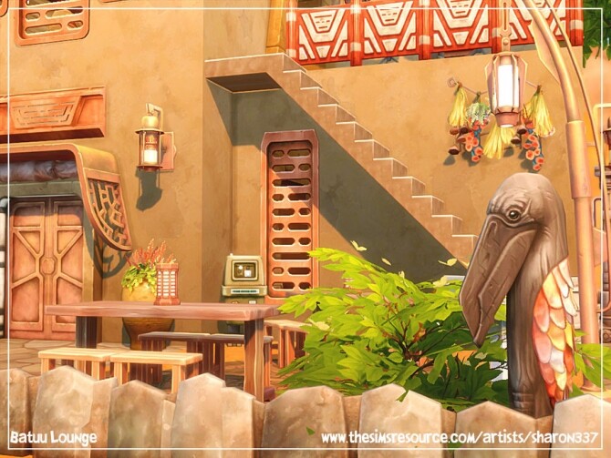Sims 4 Batuu Lounge No CC by sharon337 at TSR