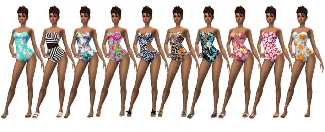 Sims 4 ACCESSORY SWIMSUIT at Sims4Sue