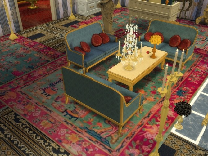 Sims 4 Antique Chinese Rugs Set at Anna Quinn Stories