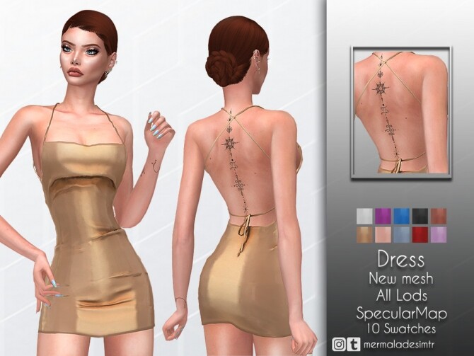 Sims 4 Dress MC54 by mermaladesimtr at TSR