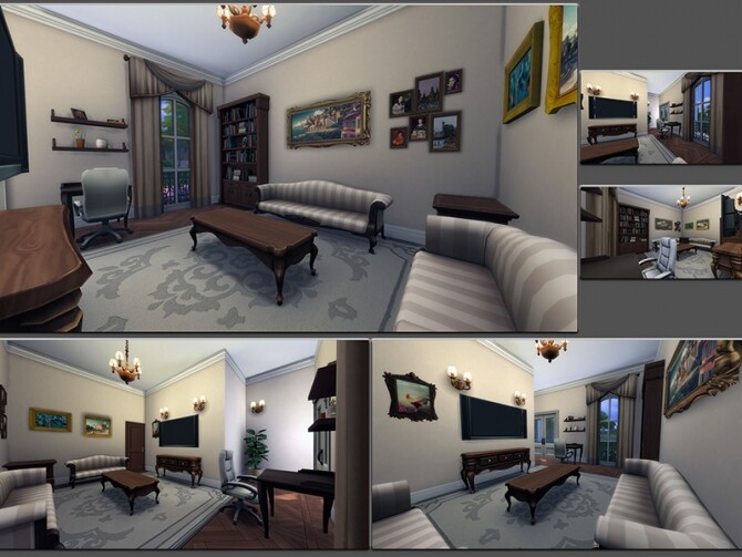 Sims 4 MB Pomp and Circumstance home by matomibotaki at TSR