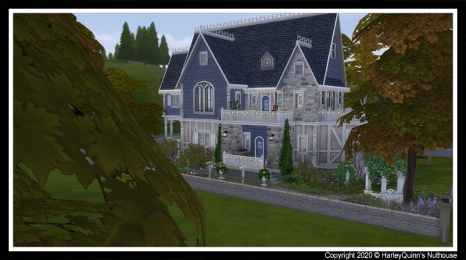 Sims 4 Fairchild Manor at Harley Quinn’s Nuthouse