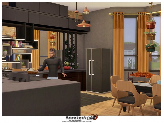 Sims 4 Ametyst home by Danuta720 at TSR