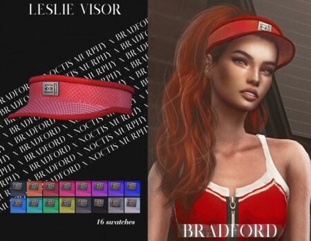 Leslie Visor by Silence Bradford at MURPHY