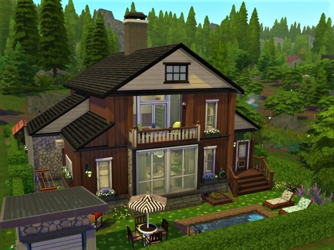 Sims 4 Villa Violeta by casmar at TSR