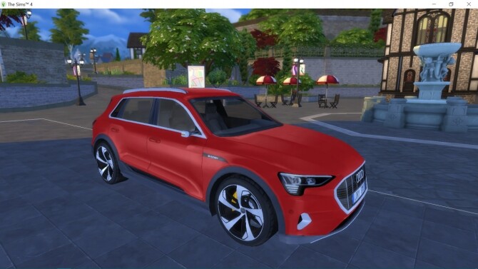 Sims 4 Audi e tron at LorySims