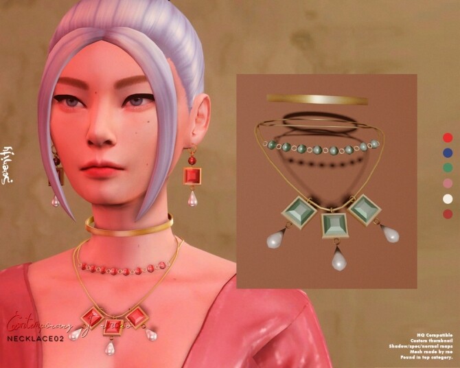 Sims 4 Contemporary Princess Collection: Clothes & Jewelries at SERENITY