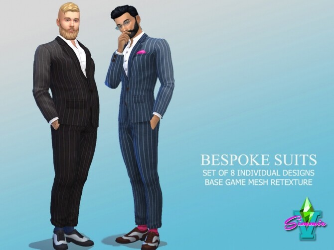 Sims 4 Bespoke Suits V.1 by SimmieV at TSR