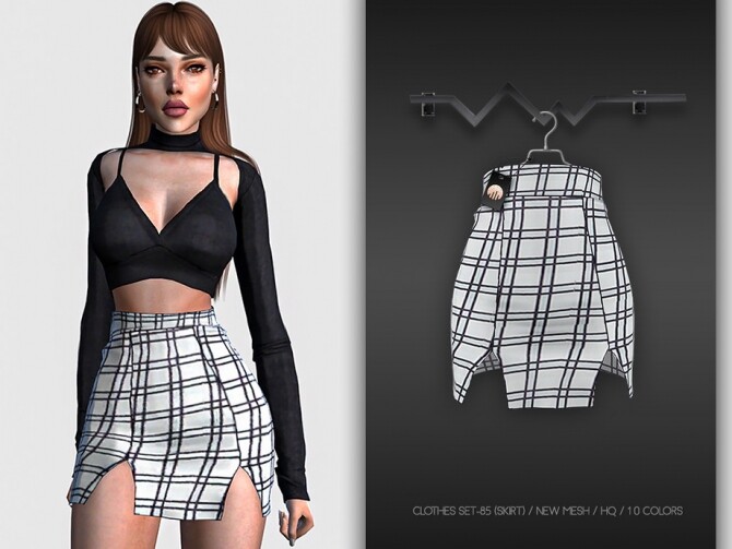 Sims 4 Clothes SET 85 (SKIRT) BD326 by busra tr at TSR