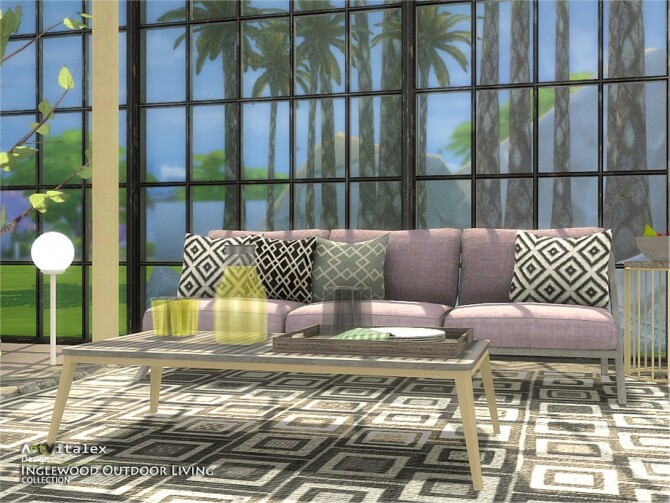 Sims 4 Inglewood Outdoor Living by ArtVitalex at TSR
