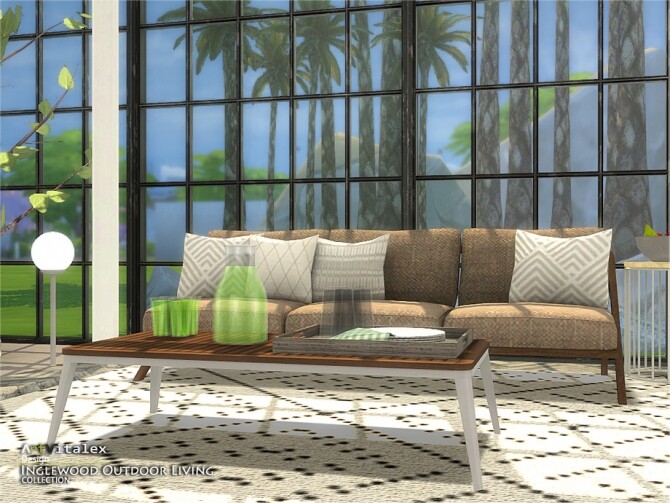 Sims 4 Inglewood Outdoor Living by ArtVitalex at TSR
