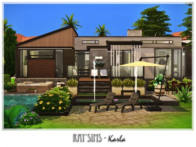 Sims 4 Karla house by Ray Sims at TSR