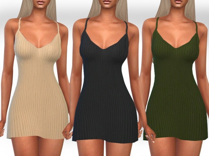 Sims 4 Casual Fit Dresses by Saliwa at TSR