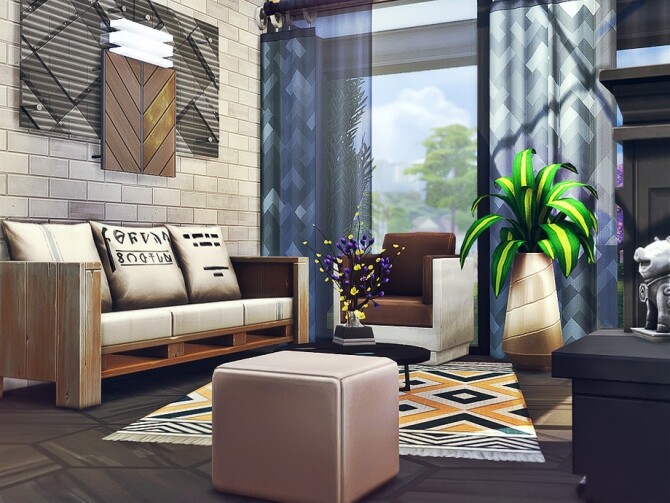 Sims 4 Lynna cozy cottage by Rirann at TSR