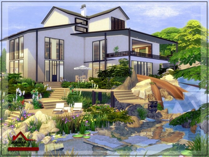 Sims 4 KANIA house by marychabb at TSR