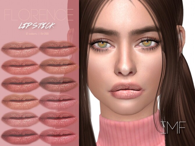 Sims 4 IMF Florence Lipstick N.288 by IzzieMcFire at TSR