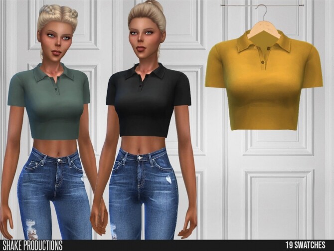 Sims 4 508 Top by ShakeProductions at TSR