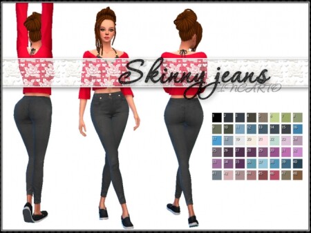 Skinny jeans 1 by Incarto at TSR