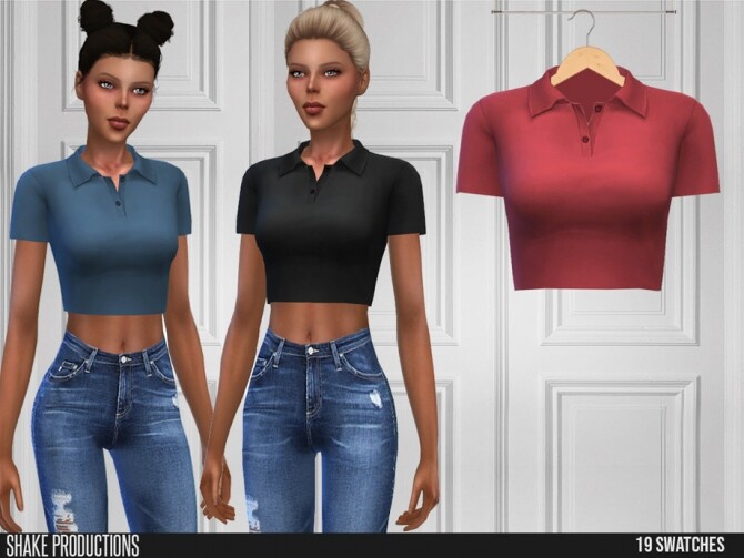 Sims 4 508 Top by ShakeProductions at TSR