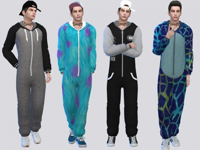 Sims 4 Trippy Costume Onesie by McLayneSims at TSR