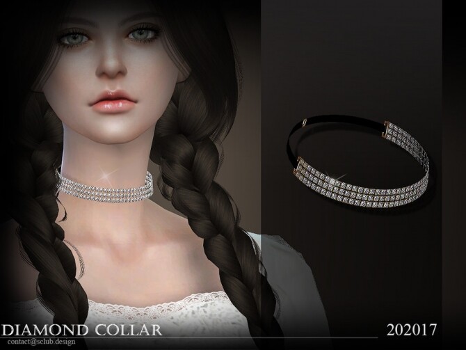 Sims 4 Necklace 202017 by S Club LL at TSR