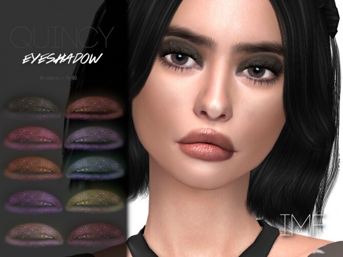 Sims 4 IMF Quincy Eyeshadow N.161 by IzzieMcFire at TSR