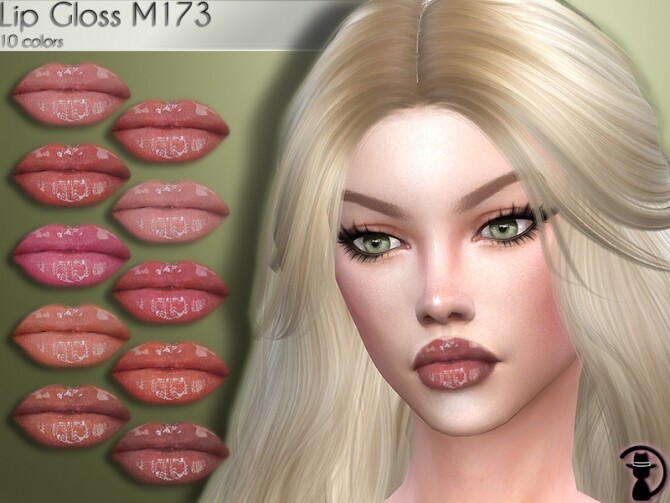 Sims 4 Lip Gloss M173 by turksimmer at TSR