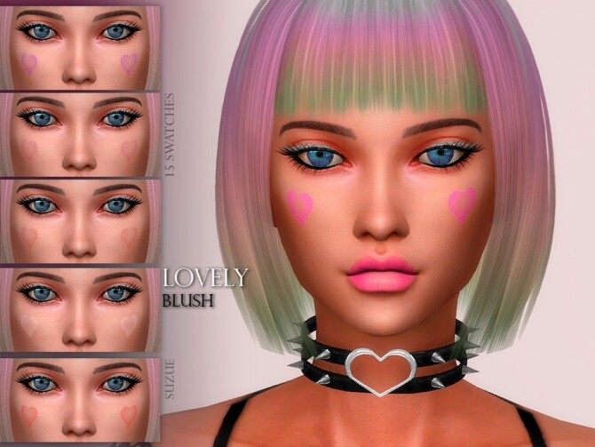 Sims 4 Lovely Blush by Suzue at TSR