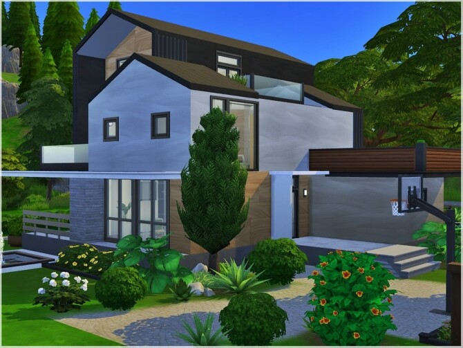 Sims 4 Greta house by Ray Sims at TSR