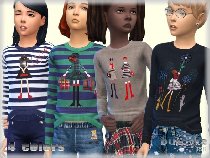 Sims 4 Top Doll by bukovka at TSR