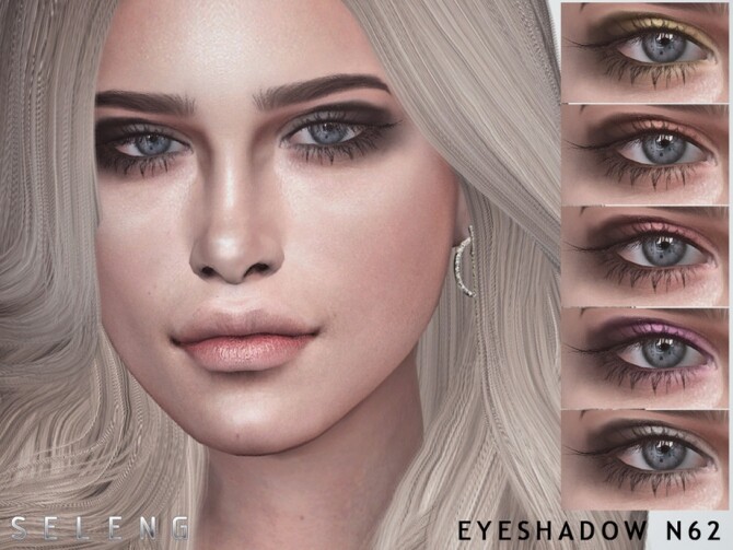 Sims 4 Eyeshadow N62 by Seleng at TSR
