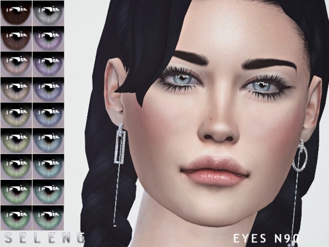 Sims 4 Eyes N90 by Seleng at TSR