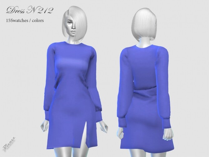 Sims 4 DRESS N 212 by pizazz at TSR