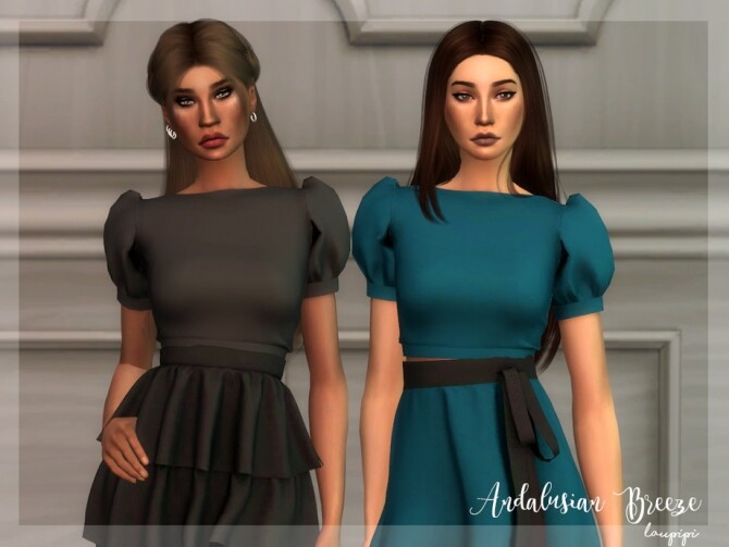 Sims 4 Andalusian Breeze TOP 2 by laupipi at TSR