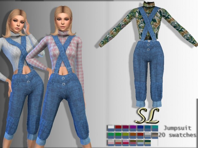 Sims 4 Jumpsuit by SL CCSIMS at TSR