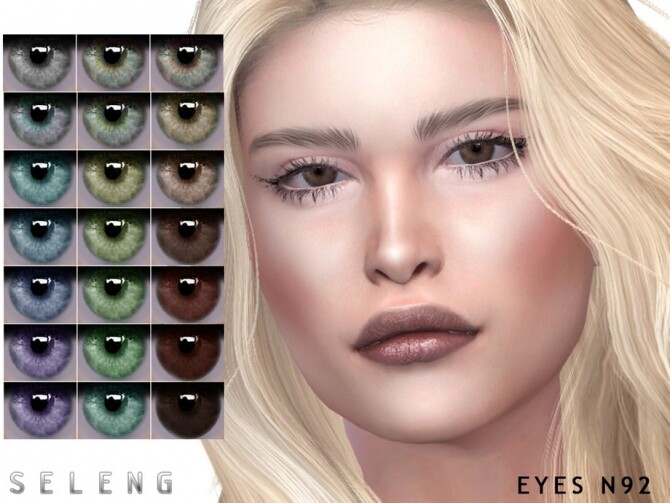 Sims 4 Eyes N92 by Seleng at TSR