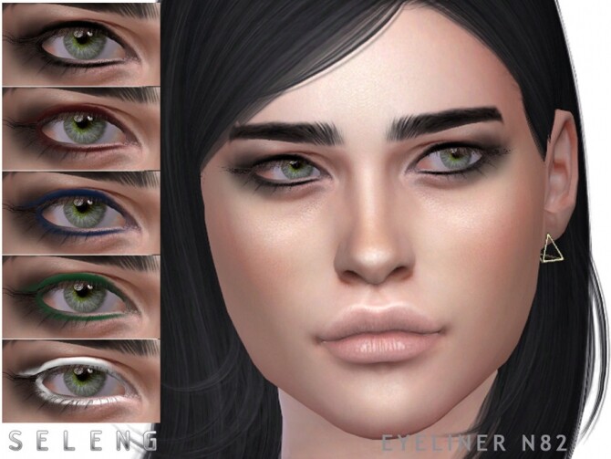 Sims 4 Eyeliner N82 by Seleng at TSR