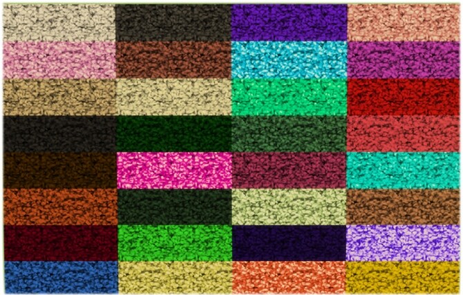 Sims 4 Long Cut Berber Plush Carpet by Wykkyd at Mod The Sims