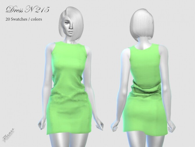 Sims 4 DRESS N 215 by pizazz at TSR