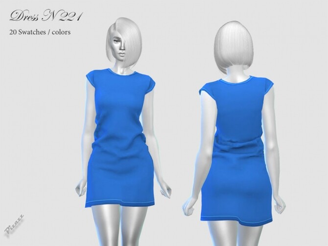 Sims 4 DRESS N 221 by pizazz at TSR