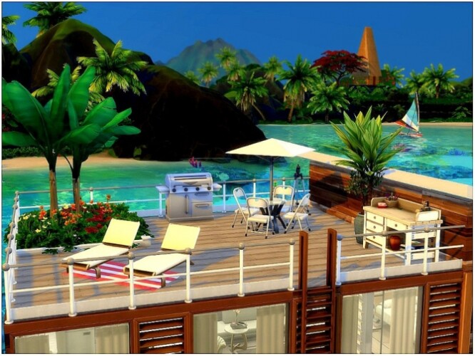 Floating House by lotsbymanal at TSR » Sims 4 Updates