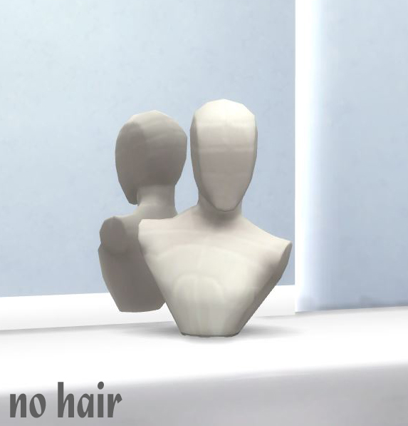 Sims 4 Wilmas Wig Stand 3 versions by horresco at Mod The Sims