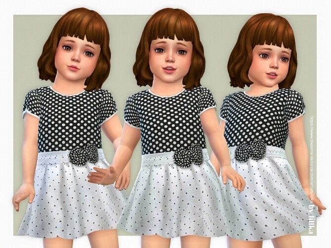 Sims 4 Isabella Dress by lillka at TSR