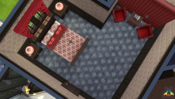 Sims 4 True Ambition Textured Patterned Carpet by Wykkyd at Mod The Sims