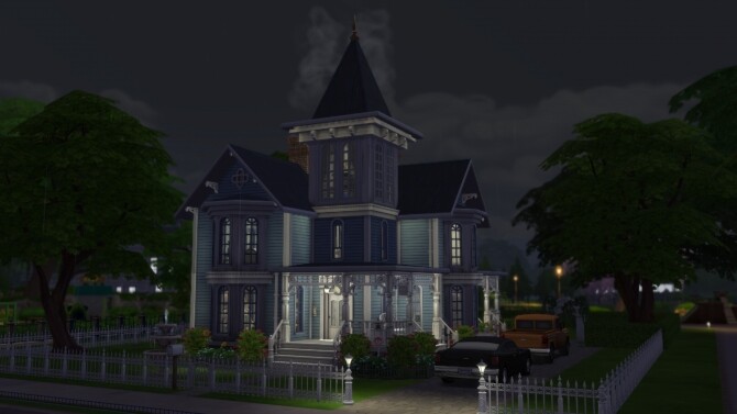 Sims 4 Bluebird Manor by pollycranopolis at Mod The Sims