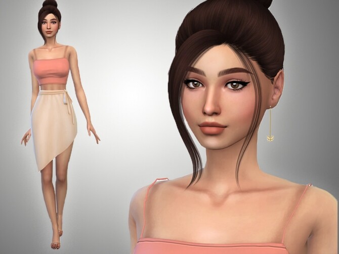 Sims 4 Dahlia Conway by Mini Simmer at TSR