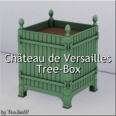 Chateau de Versailles Tree-Box by TheJim07 at Mod The Sims